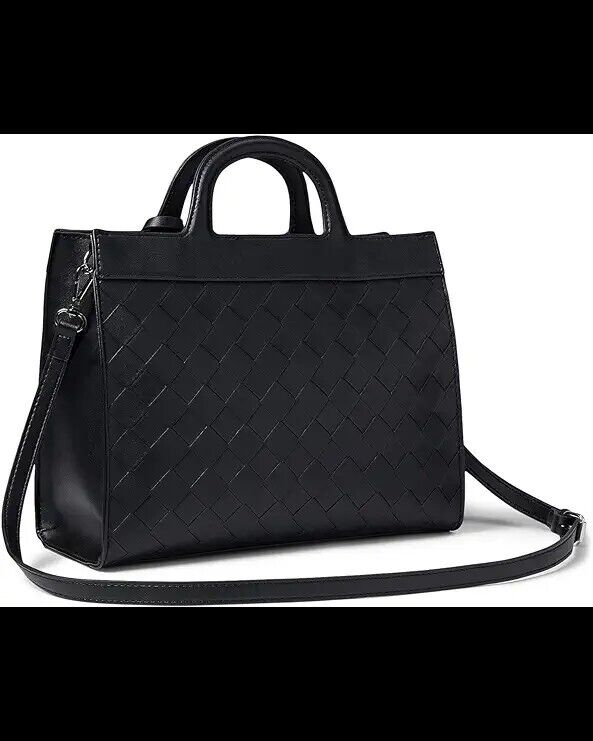 NEW! Nine West Ojai Carryall Satchel Black Women's Handbag Gift
