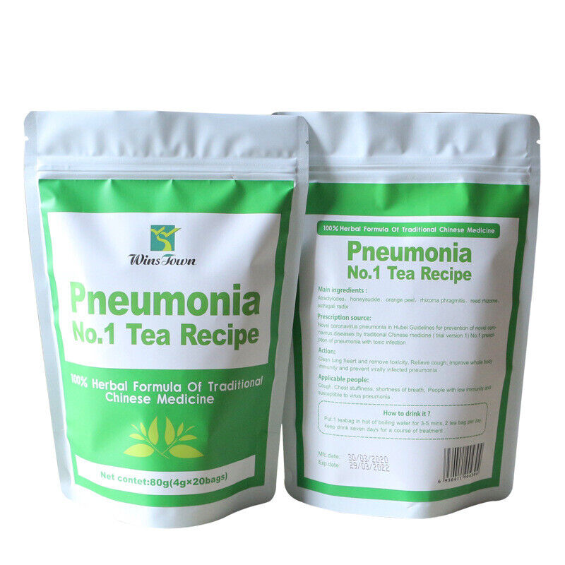 Lung Detox Tea Tea Bags Pneumonia Tea Bag 80g