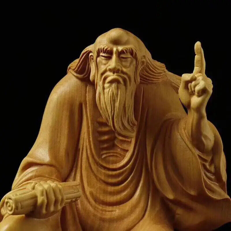 Boxwood Carvings Tea Pets,Zen Carving Crafts, Art Wood Statues,Sculptures Decor