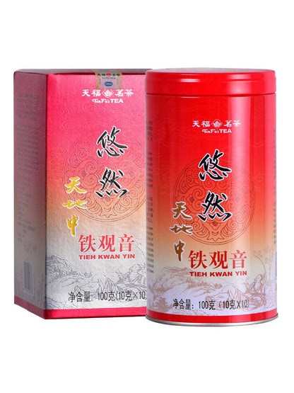 TenFu's TEA Brand You Ran Tieh Kwan Yin Tie Guan Yin Fujian Oolong Tea 100g