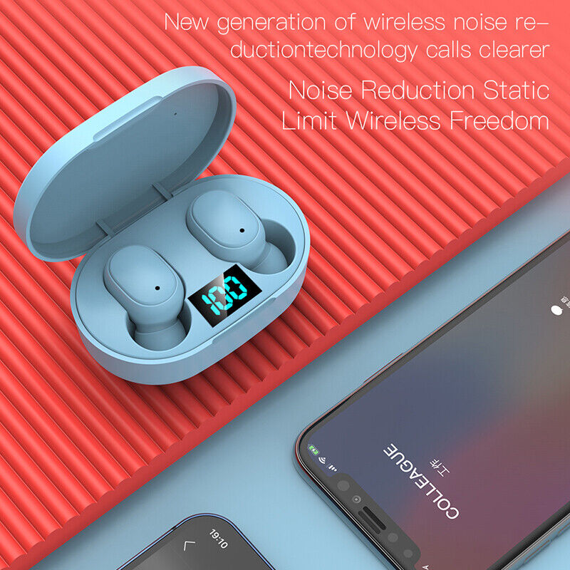 Bluetooth 5.0 Headset TWS Wireless Earphones Mini Earbuds Stereo Dual Headphones