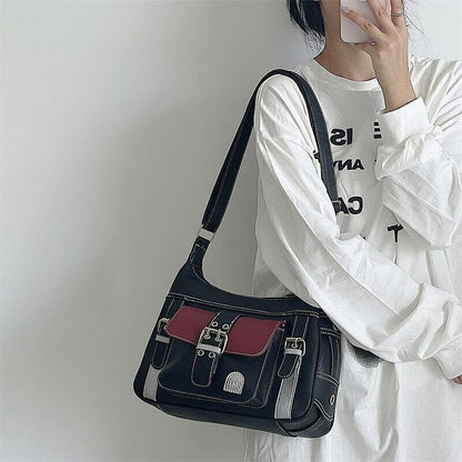 PU Leather Shoulder Bag tote Women's Bag Large Capacity Handbag Bag Female