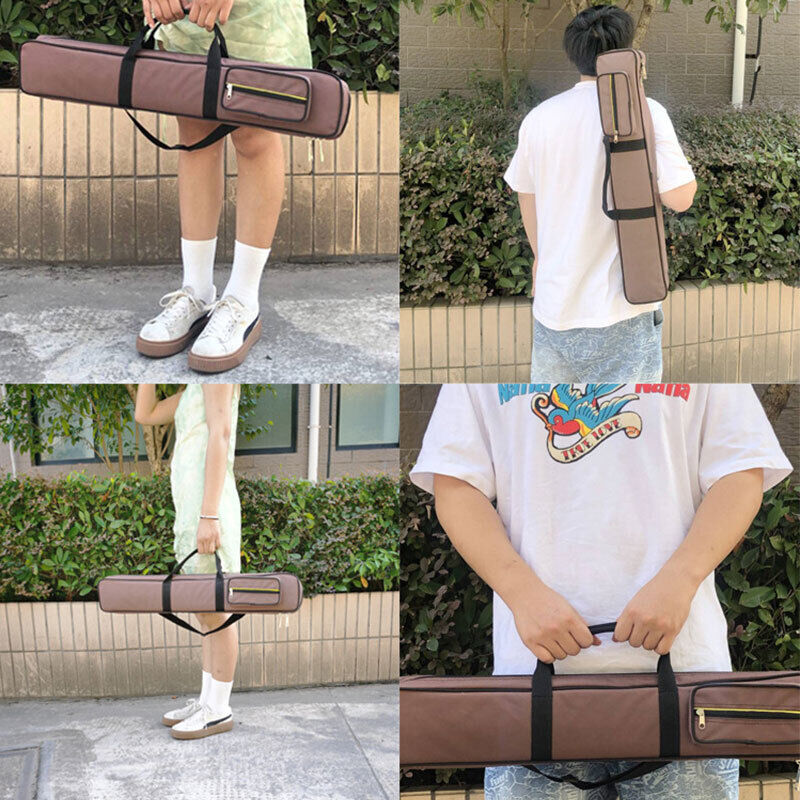 Portable Flute Bag Backpack Canvas Flute Storage Case Instrument Accessories