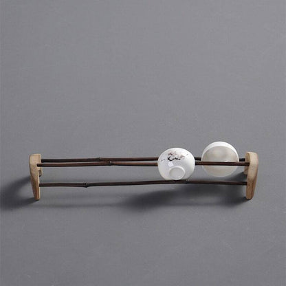 Handmade Natural Bamboo Cup Holder|Tea Accessories