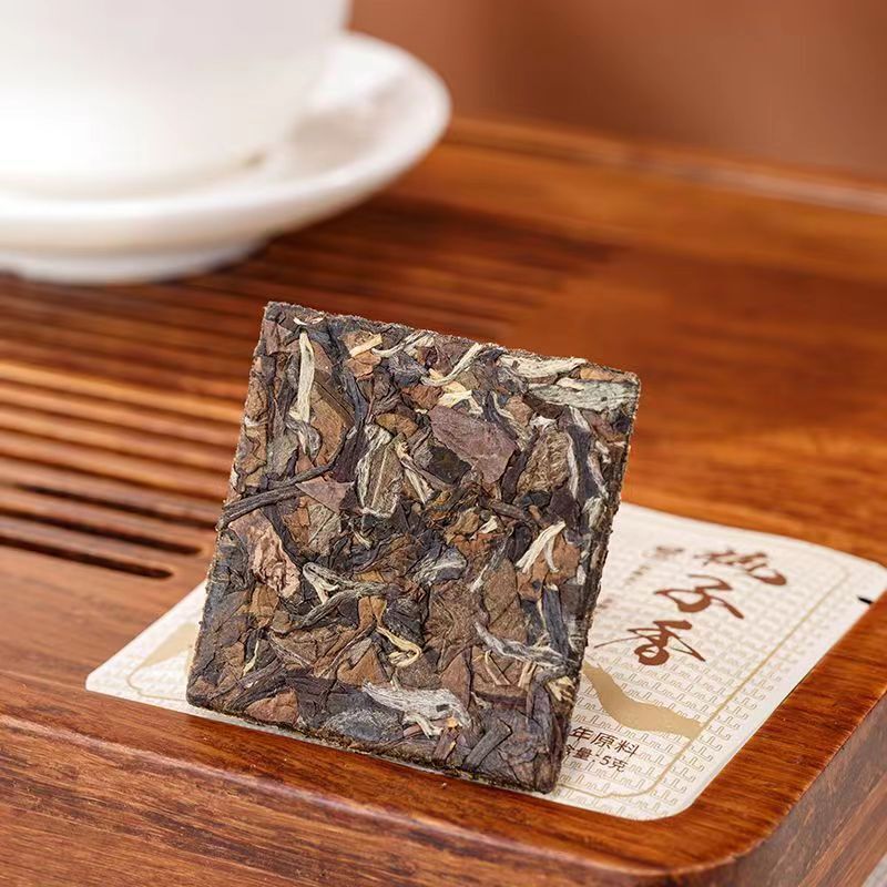 30Pcs Mini Fuding White Tea Brick Meizixiang Gongmei Old White Tea Benefits Tea