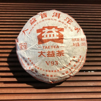 2011 Yunnan Menghai Dayi V93 Pu-erh Tea Tuo Cha 250g Ripe Puerh Puer Tuocha Shu