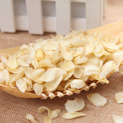 Snacks Food Natural Premium Chinese Dried Lilium Lily Slice Herbal Tea 百合干