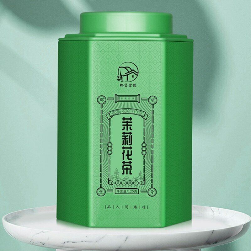 125g 2022/2023 Jasmine Green Tea Loose Leaf Jaszmine with Piluochun for Beauty