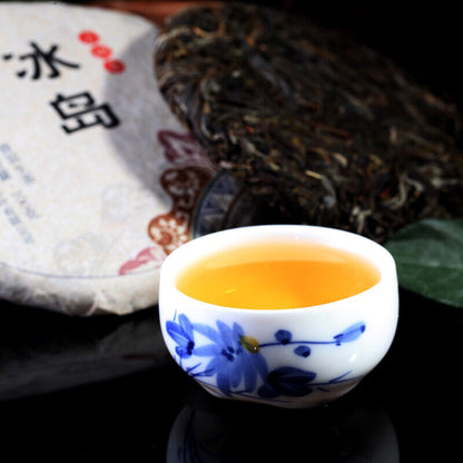 100g 10 Cake Bamboo Shoot Shell Yunnan Pu'er Tea Iceland Wuzhai Pu'er Raw Tea