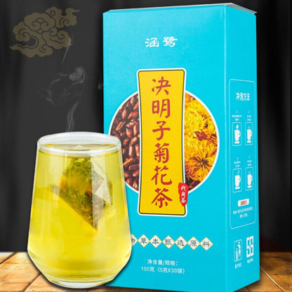 5g*30 Bags Chrysanthemum Cassia Juhua Juemingzi Herbs Tea Health Care Herbal Tea