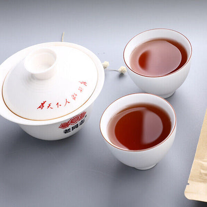 2019 Lao Tong Zhi Third Grade Ripe Puer Loose Tea Haiwan Shou Puerh Tea 500g