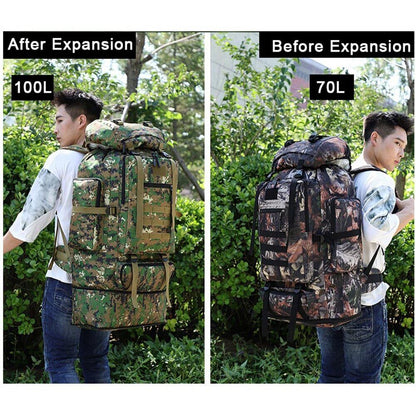 Military Tactical Backpack Army Bag Hiking Men Rucksack Camping Sports Bags