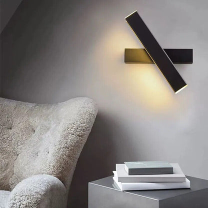 LED Wall Lamp Wooden Nordic Modern Adjustable Lighting Bar Restaurant Decoration