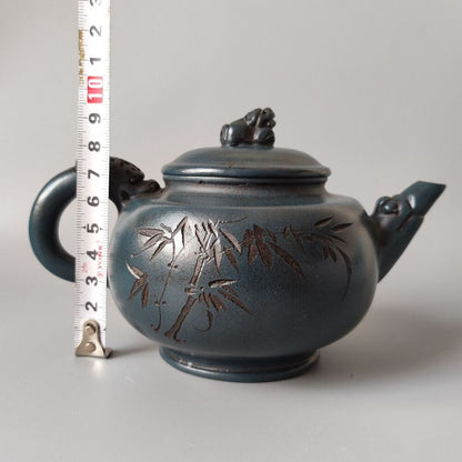 Vintage Chinese Yixing Purple Clay Teapot Zisha Ceremony Teaware Collection Rare