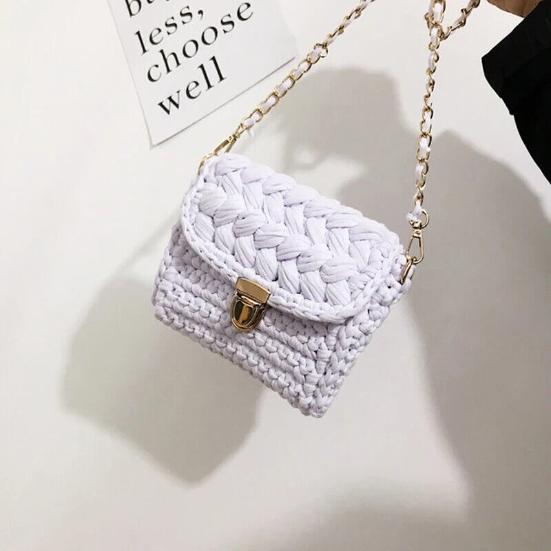 Women's Bag Woven Tote Bag Ladies Single Crossbody Bags Women Shoulder Bags