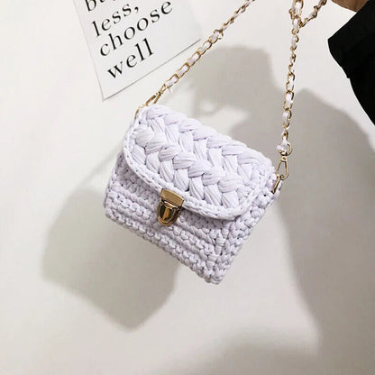 Women's Bag Woven Tote Bag Ladies Single Crossbody Bags Women Shoulder Bags