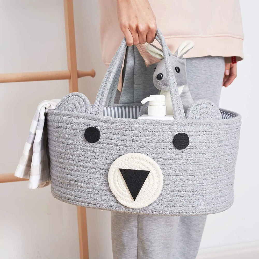 Diaper Bag Rope Baskets Kids Hand Baskets Box Toys Candy Desktop Mommy Bag