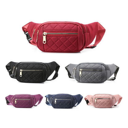 Women Cross Body Antitheft Pouch Chest Bag Shoulder Bag Waistpack Fanny Bag