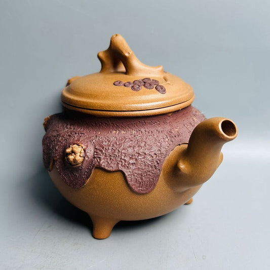 Vintage Chinese Yixing Purple Clay Teapot Zisha Ceremony Nice Teaware Collection