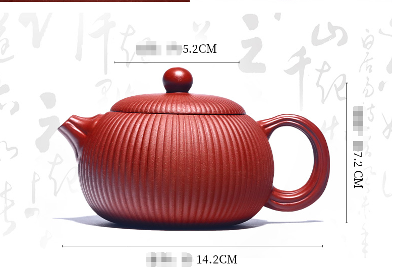 Chinese Yixing Zisha Clay Handmade Exquisite Teapo 260ML