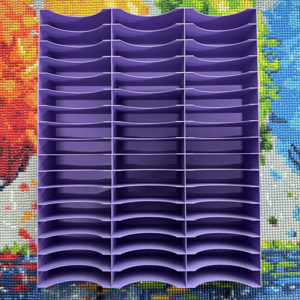 Grid Diamond Painting Bag Storage Box Diamond Tray Diamond Painting