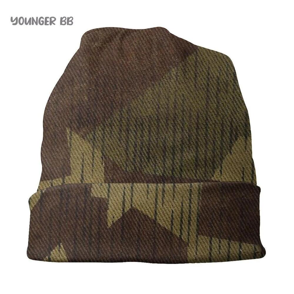 Hat German Splittertarn Camo Skullies Beanie Ski Cap Army Camouflage Bonnet Hats