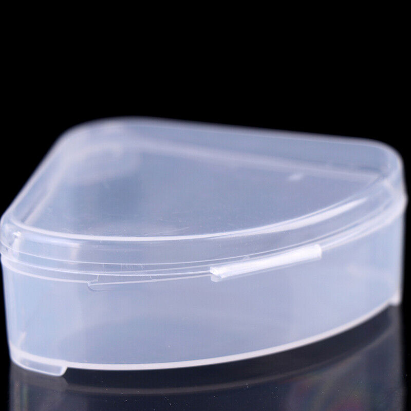 Portable Triangle Sponge Transparent Cosmetic Bag Makeup Puff Box Storage .82