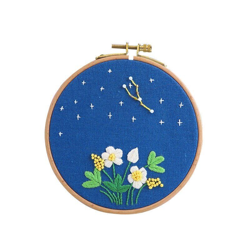 Embroidery Kit DIY Needlework Zodiac Horoscope Needlecraft Cross Stitch Artcraft