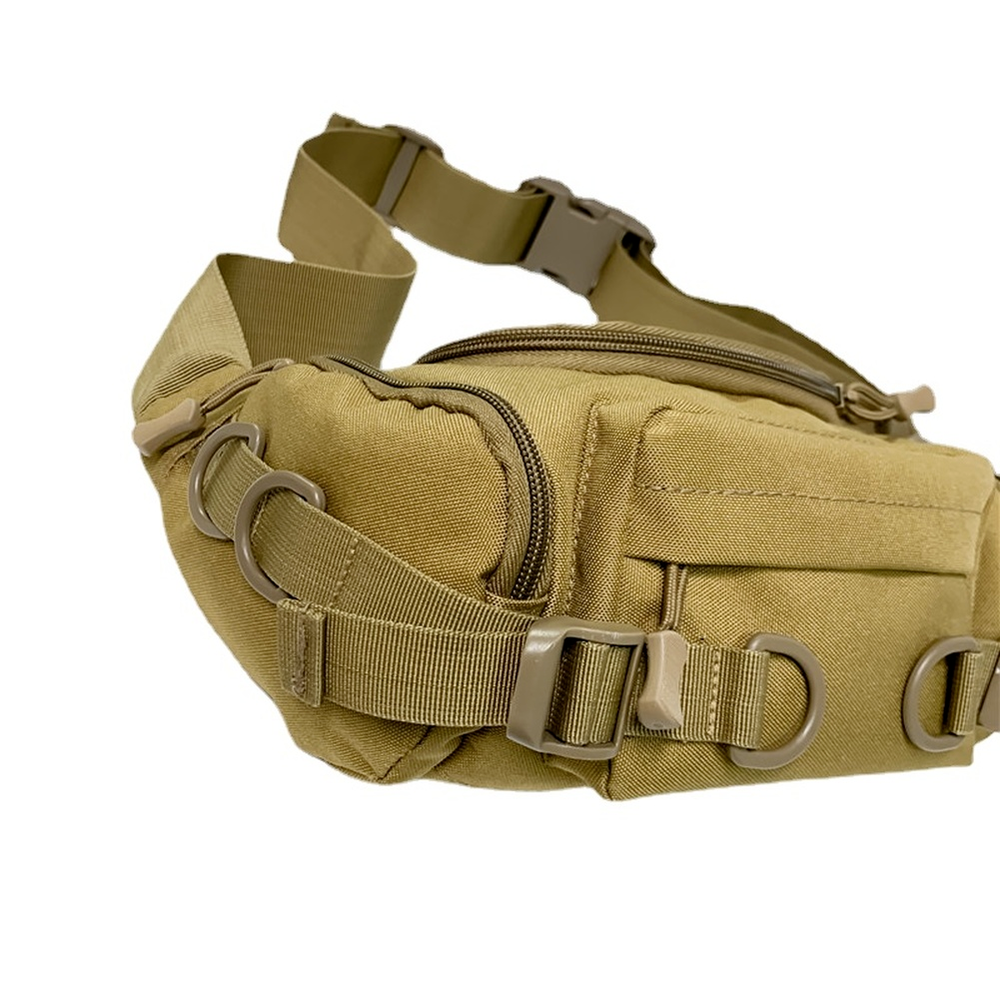 1000D Oxford Men's Belt Pack Shoulder Messenger Bag Tactical Chest Bags
