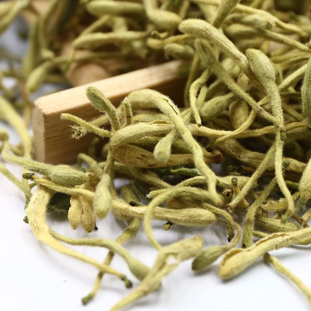2023 FullChea Natural Dried Honeysuckle - Jin Yin Hua Honeysuckle Tea 1.58oz/45g