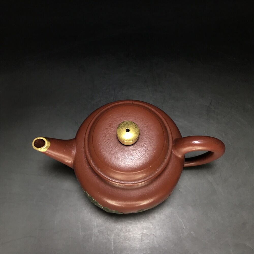 vintage chinese yixing purple clay teapot zisha ceremony teaware collection rare