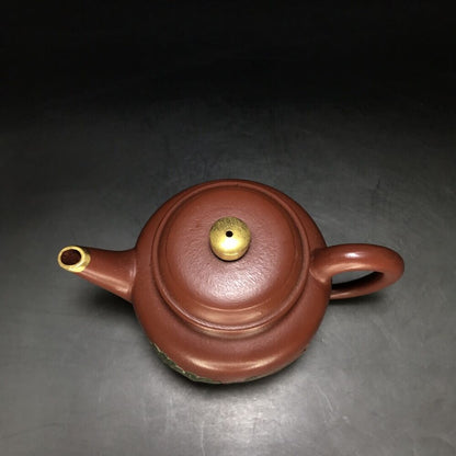 vintage chinese yixing purple clay teapot zisha ceremony teaware collection rare