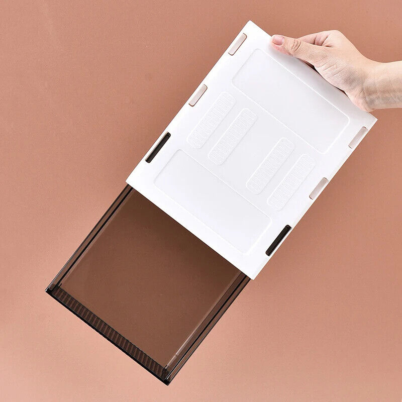 Storage Box Under Table Drawer Desk Stick Stand Hidden Stationery Pen Organizers