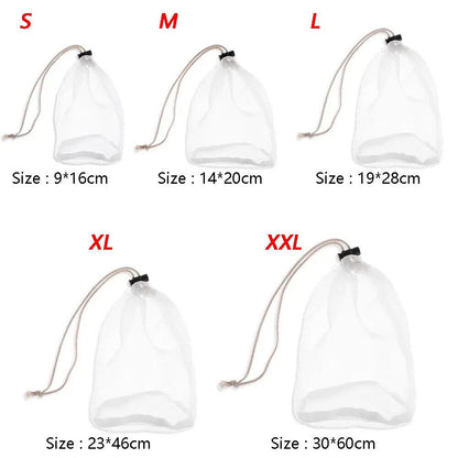 Cheese Cloth 120 Mesh Nylon All Purpose Nut Milk Bag Cooking Colanders Strainers