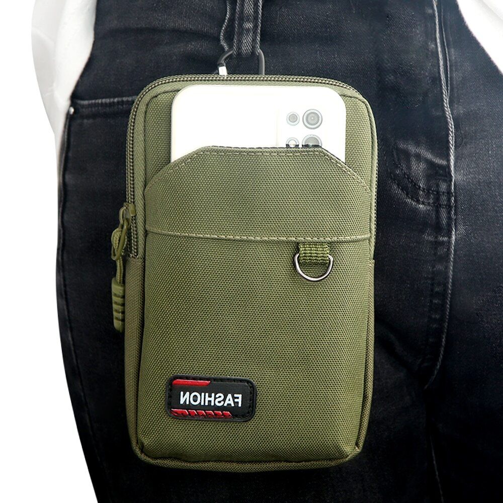 Nylon Tactical Bag Outdoor Military Waist Pack Men Phone Pouch Waist Bag
