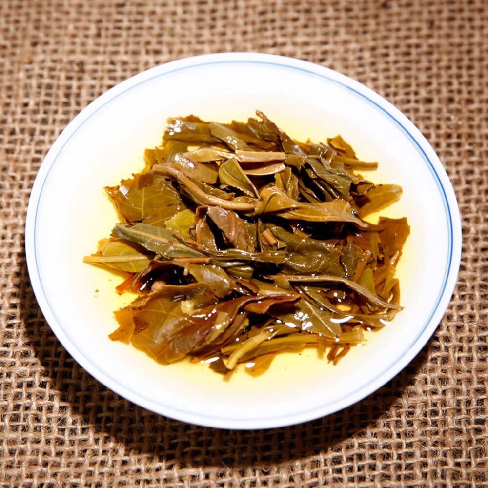 330g China Yunnan shi li pai Pu Erh Tea Raw Puerh puer Cake Green Tea Sheng Cha