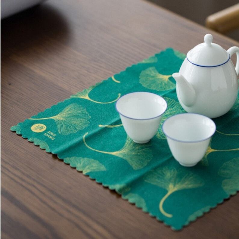 Printed Flannel Tea Towel|Tea Mat|Tea Accessories