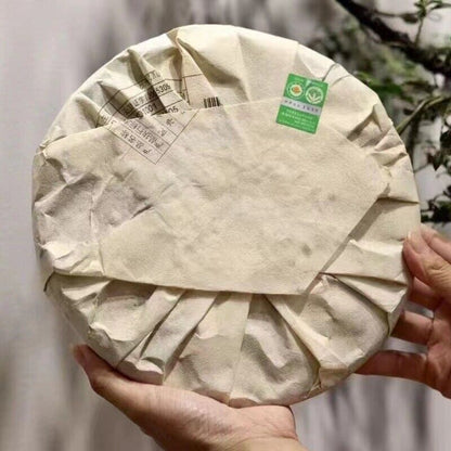 600g Yunnan Old Pu-erh Raw Tea 2009 Mengku Rongshi Sheng Pu'er Tea Cake Aged Tea