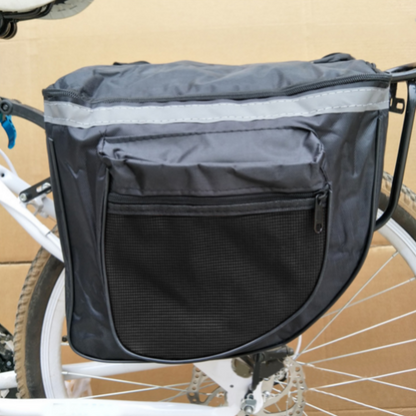 25L Bicycle Rear Rack Storage Bags Mountain Bike Backseat Pannier Bags Organizer