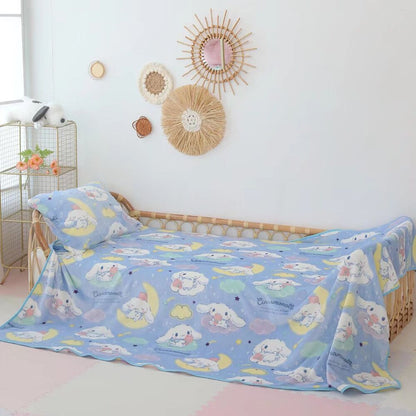 My Melody Kuromi Cinnamonroll Blanket Anime Plush quilt Soft Bed Couch Blanket