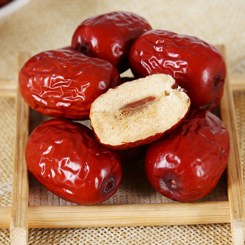 Chinese red dates Organic healthy food snack Dried Fruits Red Date 250g~1000g
