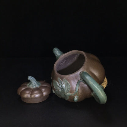 vintage chinese yixing purple clay teapot zisha ceremony teaware collection rare