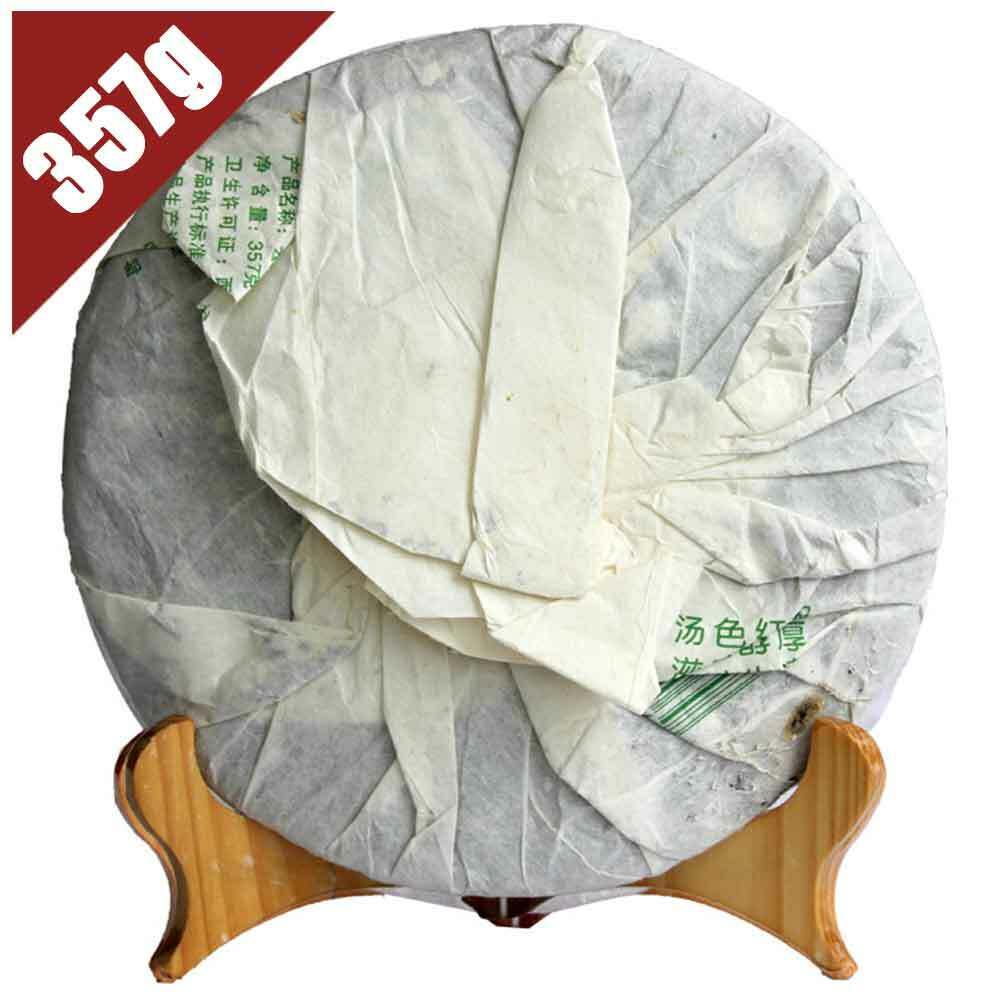2008 Ba Jiao Ting 0830 Raw Pu-erh Tea Cake Yunnan Menghai Shen Sheng Puer 357g