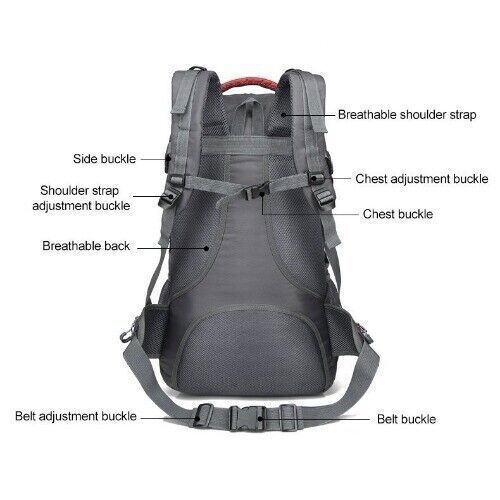 40L/60L Outdoor Travel Backpack Camping Bag Man Woman Climbing Hiking Backpack