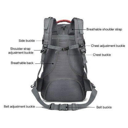 40L/60L Outdoor Travel Backpack Camping Bag Man Woman Climbing Hiking Backpack