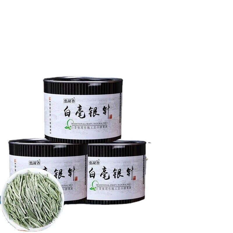 White Hairs Silver Needle Fuding White Tea Spring Tea Ming Qian First Pick 50g