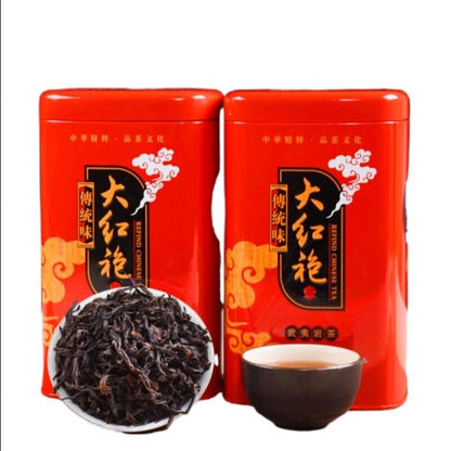 Chinese Organic Da Hong Pao Black Tea 100g Oolong Tea Gift Package Healthy Drink