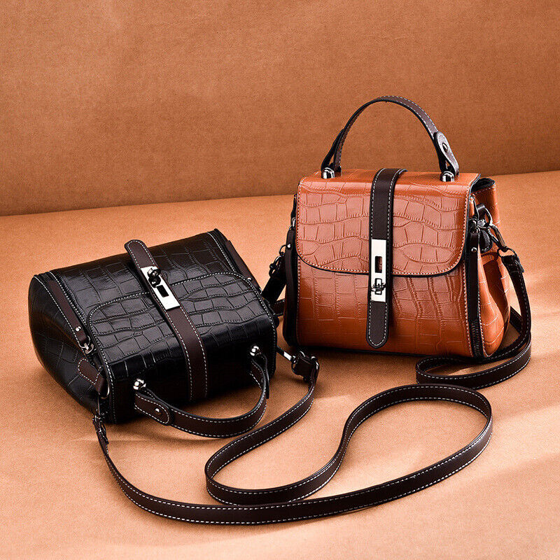Women's Crossbody Casual Bag Shoulder Tote PU Leather Casual Handbag Messenger