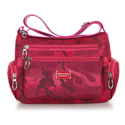 Women Shoulder Messenger Bag Nylon Oxford Crossbody Bag Handbags Travel Bags