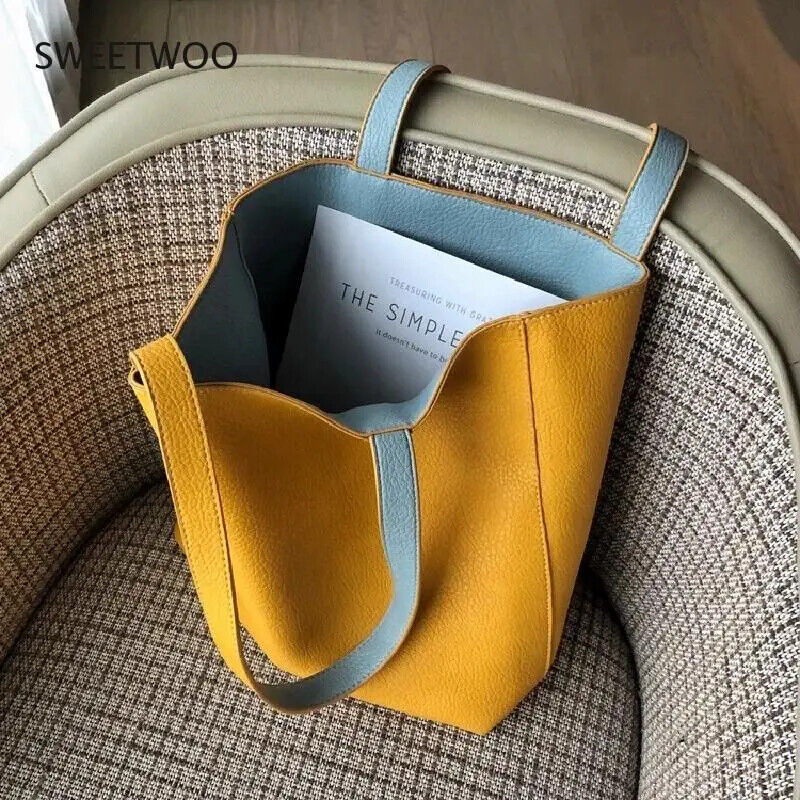Ladies Shoulder Bag Women Student Book Shopping Bag Tote Handbag